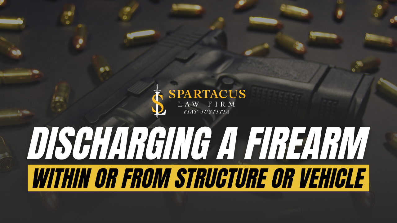 Discharging a Firearm Within or From Structure or Vehicle NRS 202.287