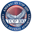 Badge for America's Top 100 Criminal Defense Attorneys
