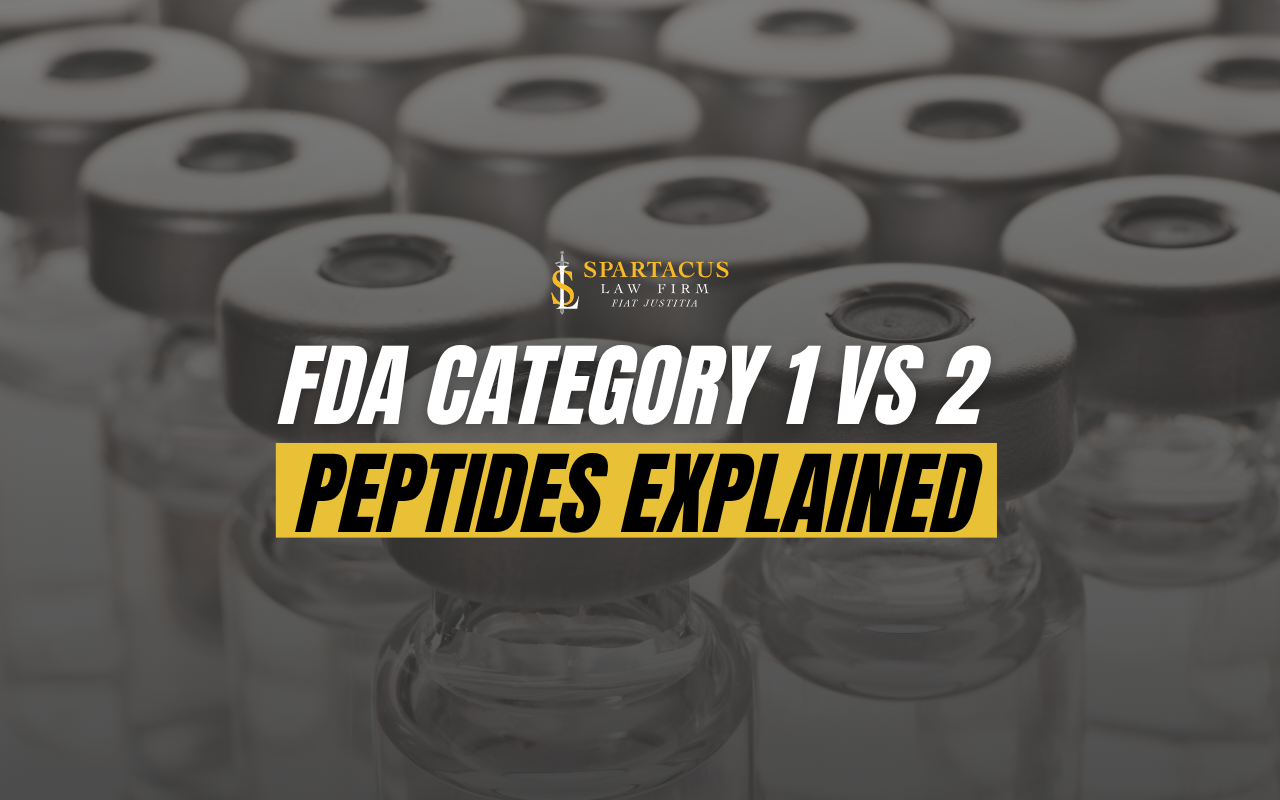 FDA Category 1 vs Category 2 Peptides Explained 6