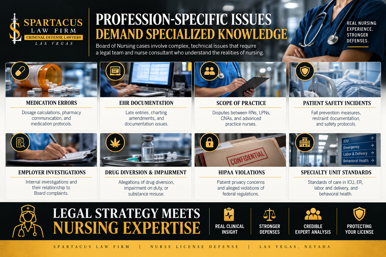 nurse consultant defense